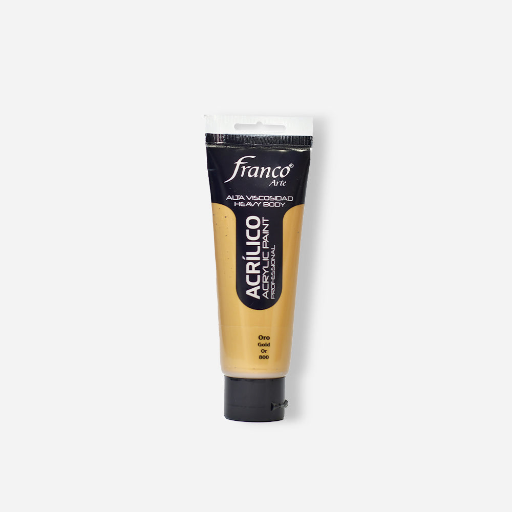 Pintura Acrílica Profesional Oro