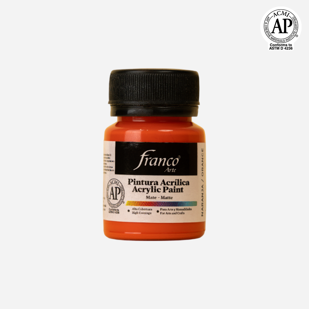 Pintura Acrílica Naranja