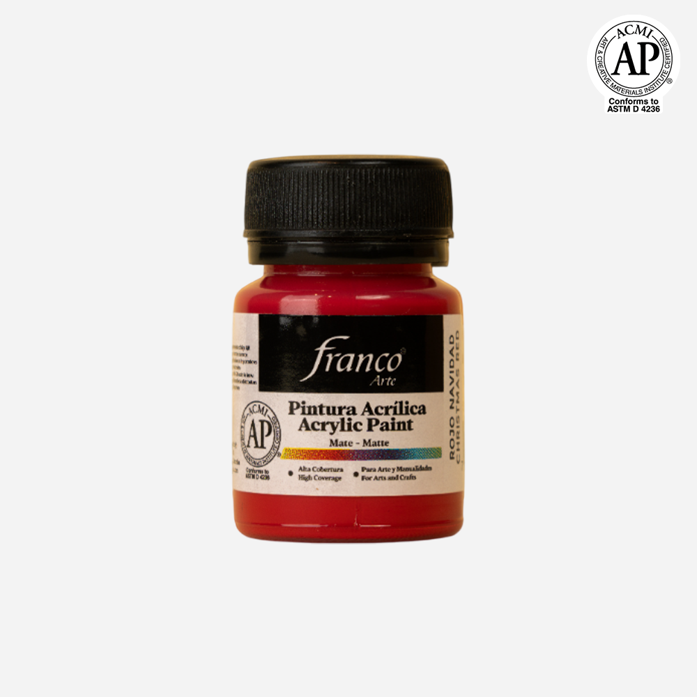 Pintura Acrílica Rojo Navidad