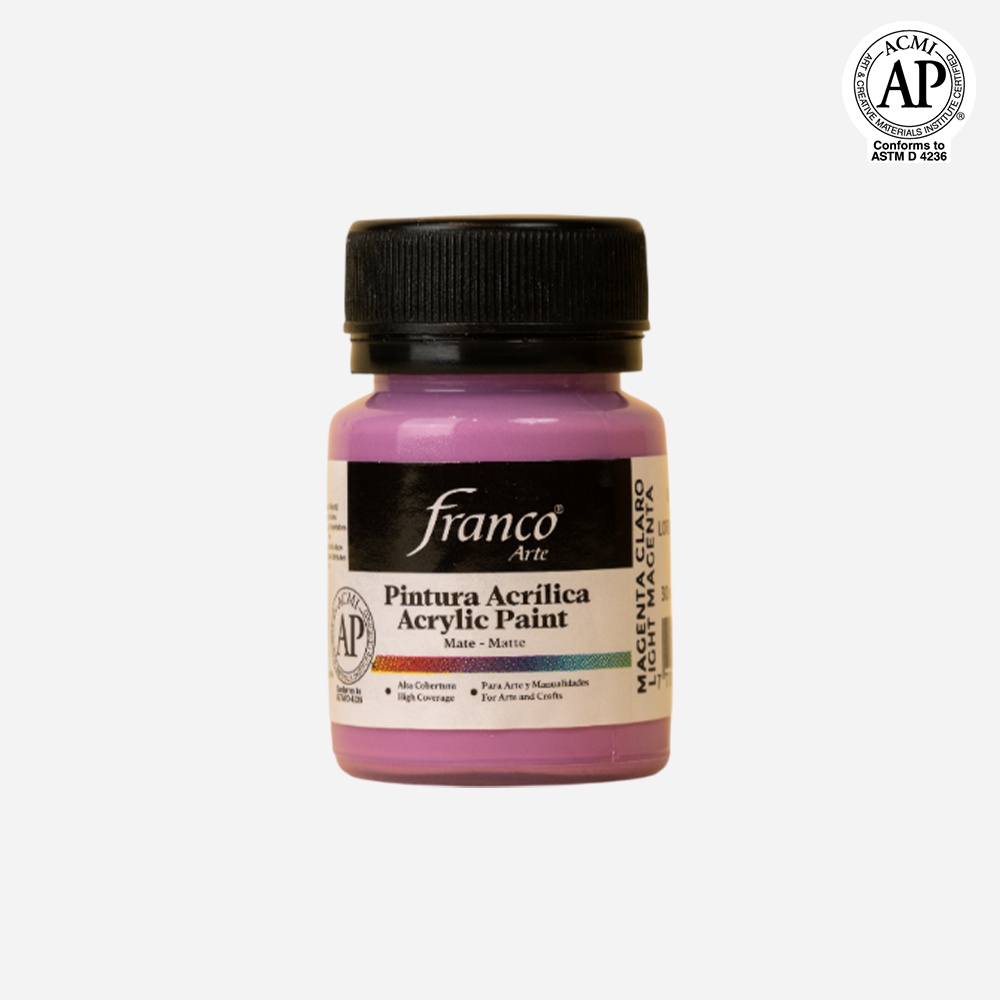 Pintura Acrílica Magenta Claro