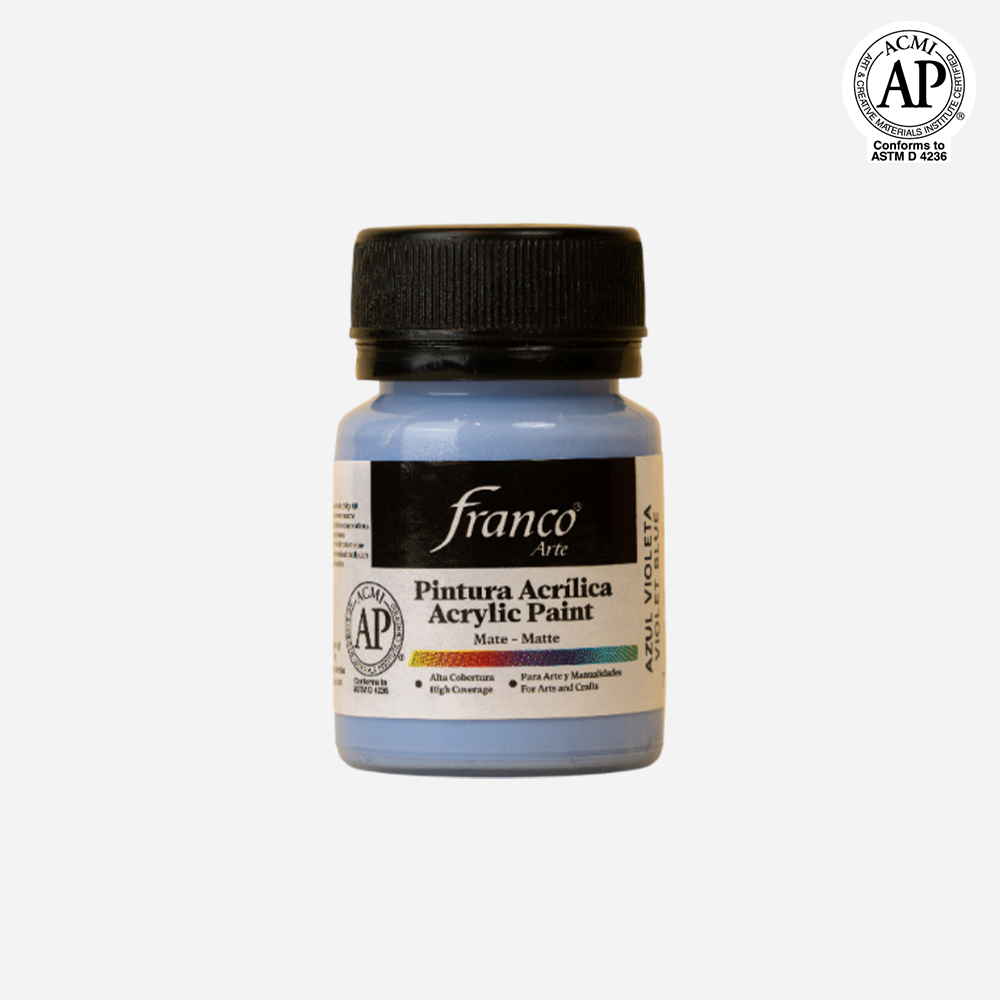 Pintura Acrílica Azul Violeta