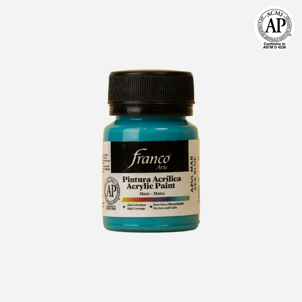 Pintura Acrílica Azul Mar