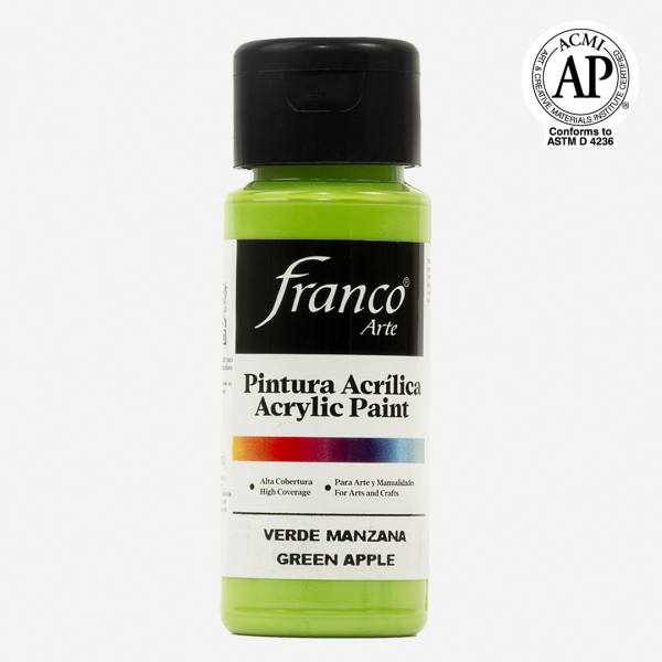 Pintura Acrílica Verde Manzana