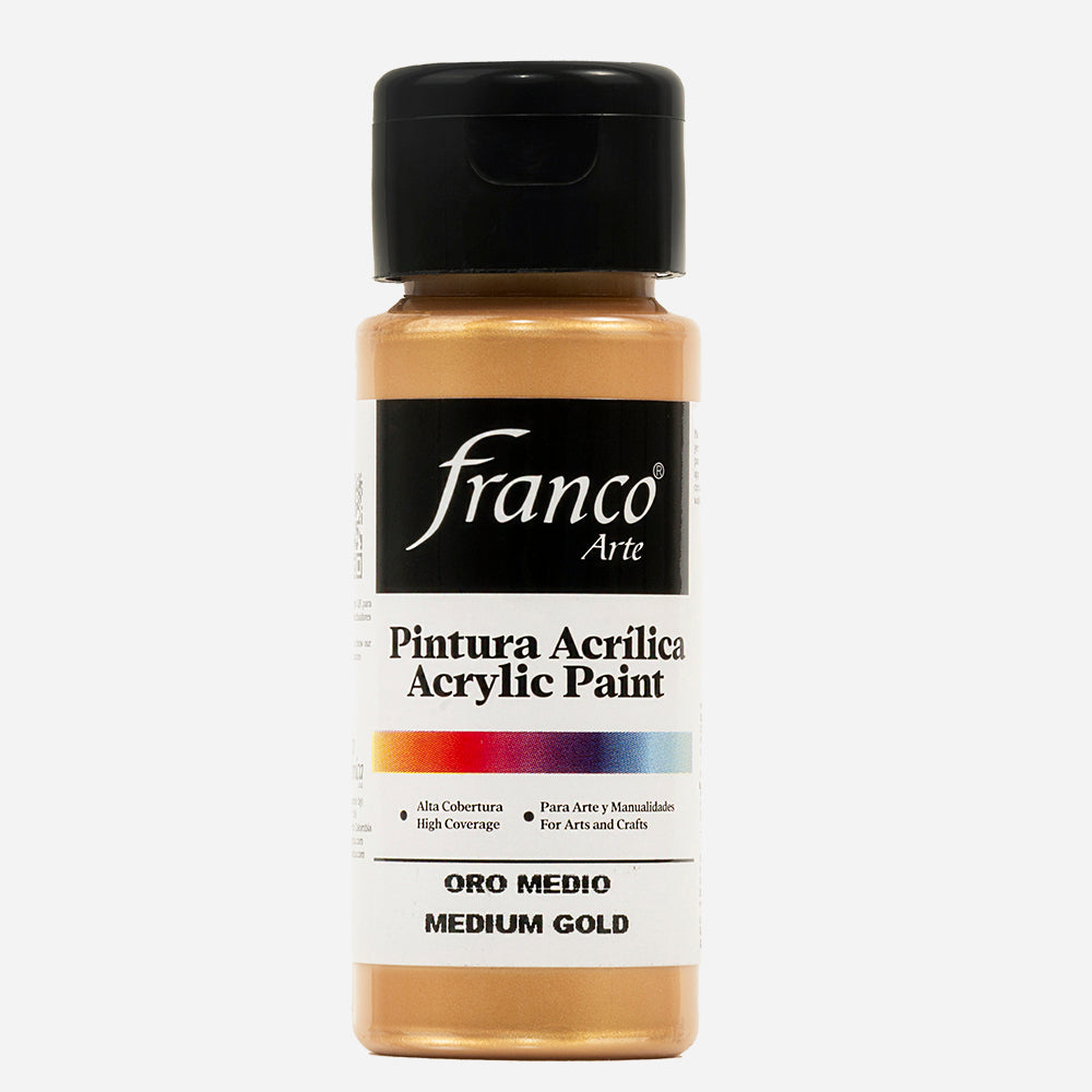 Pintura Acrilica Oro Medio