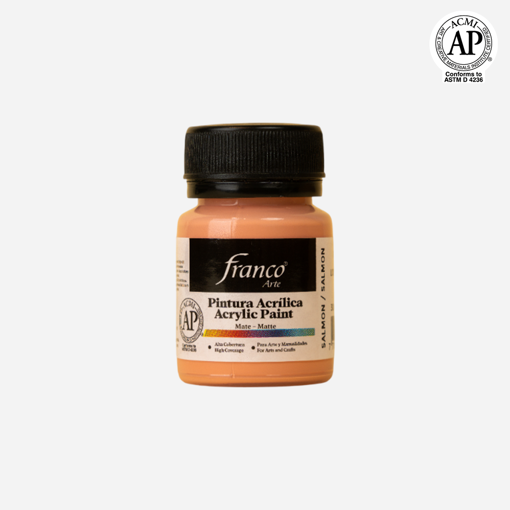 Pintura Acrílica Salmón