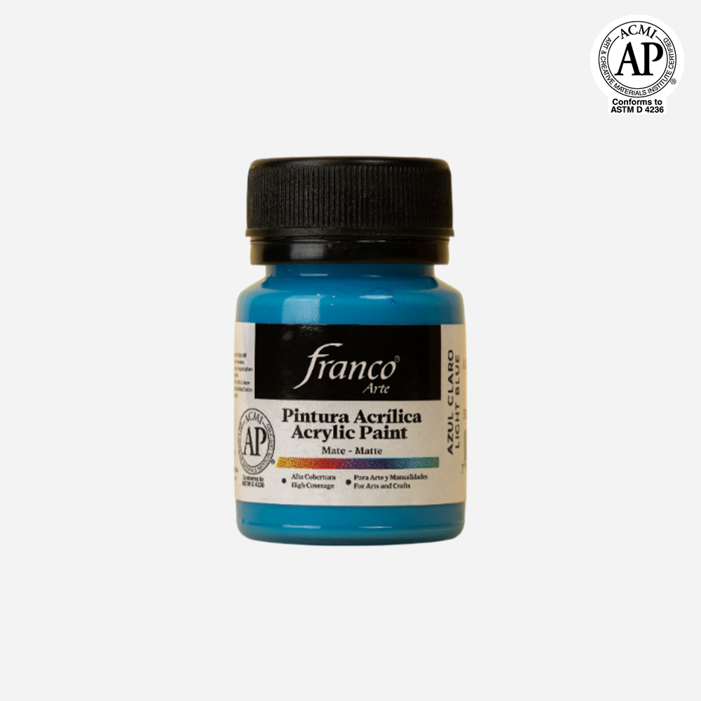 Pintura Acrílica Azul Claro