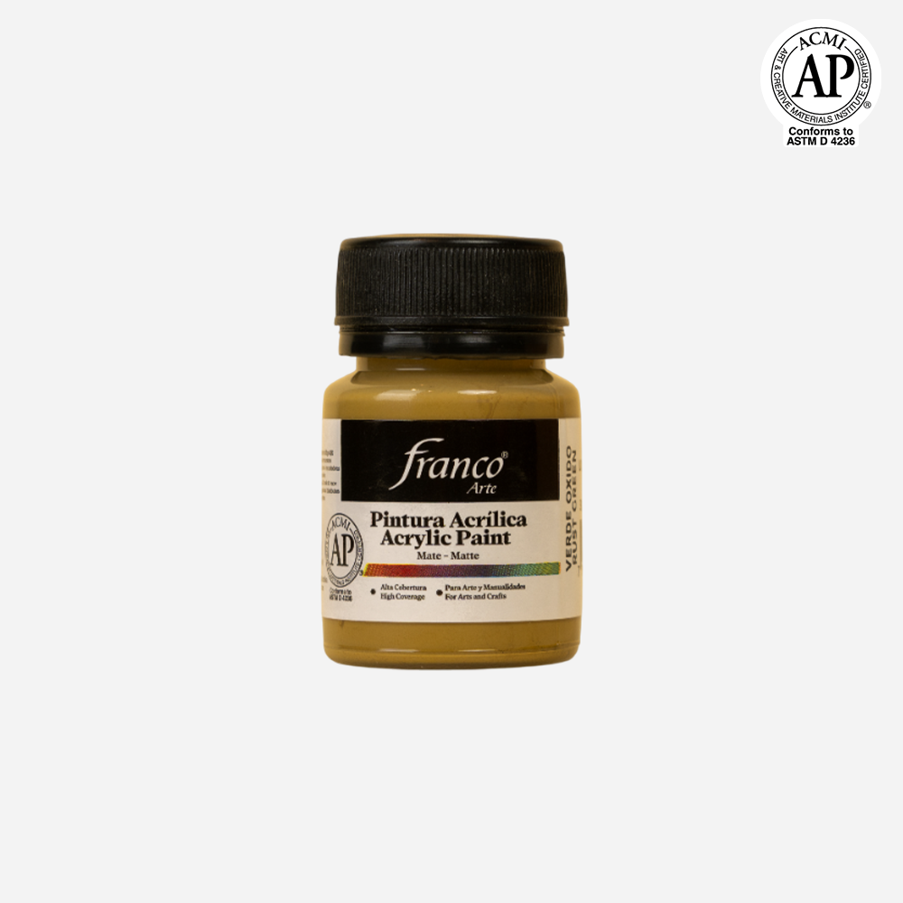 Pintura Acrilica Verde Óxido