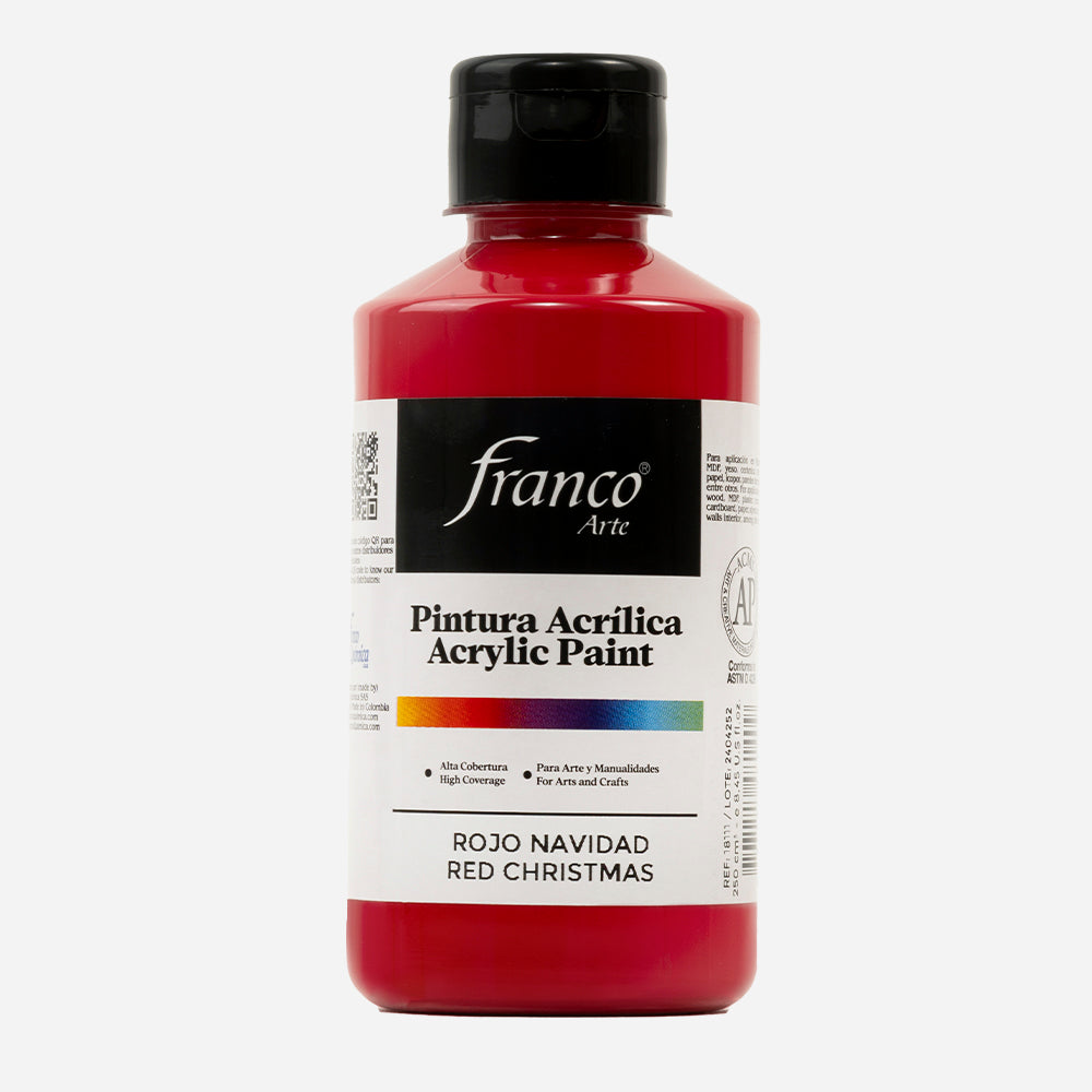 Pintura Acrílica Rojo Navidad
