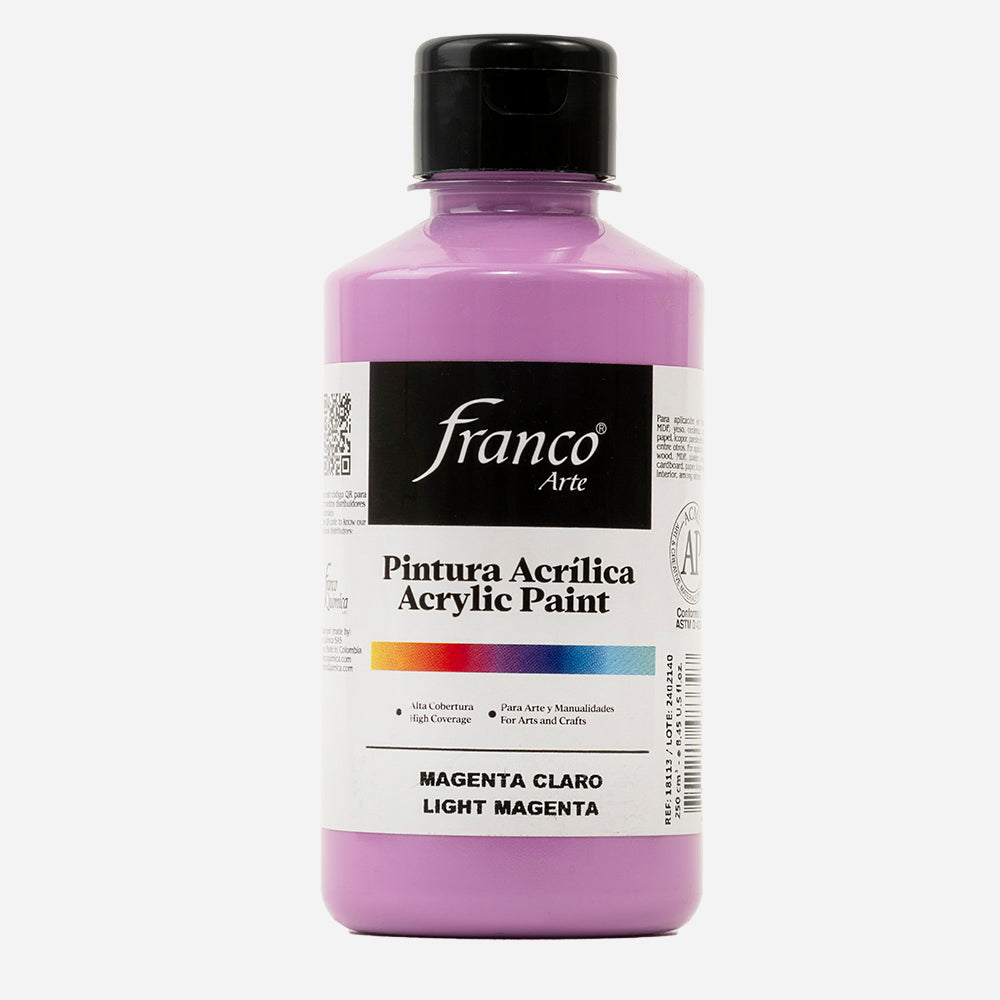 Pintura Acrílica Magenta Claro