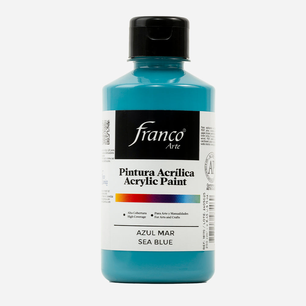 Pintura Acrílica Azul Mar