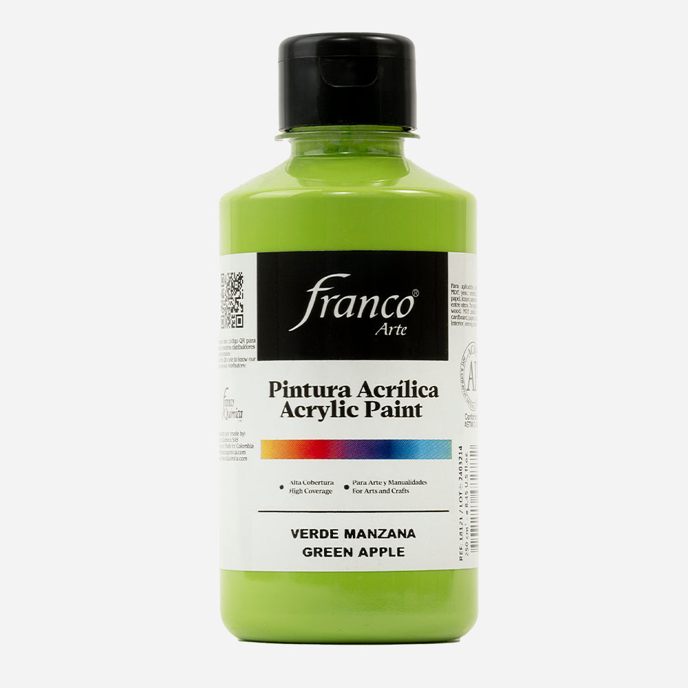 Pintura Acrílica Verde Manzana