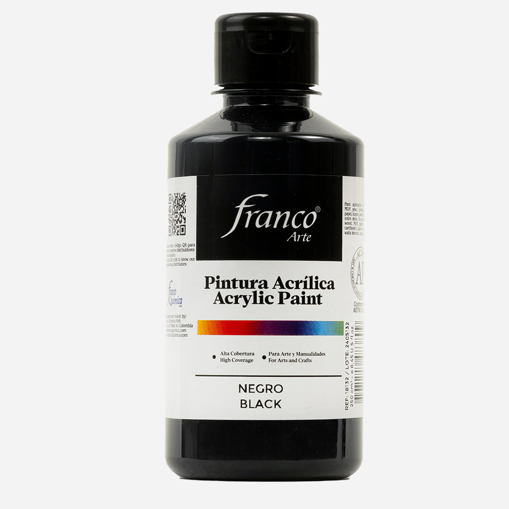 Pintura Acrílica Negro