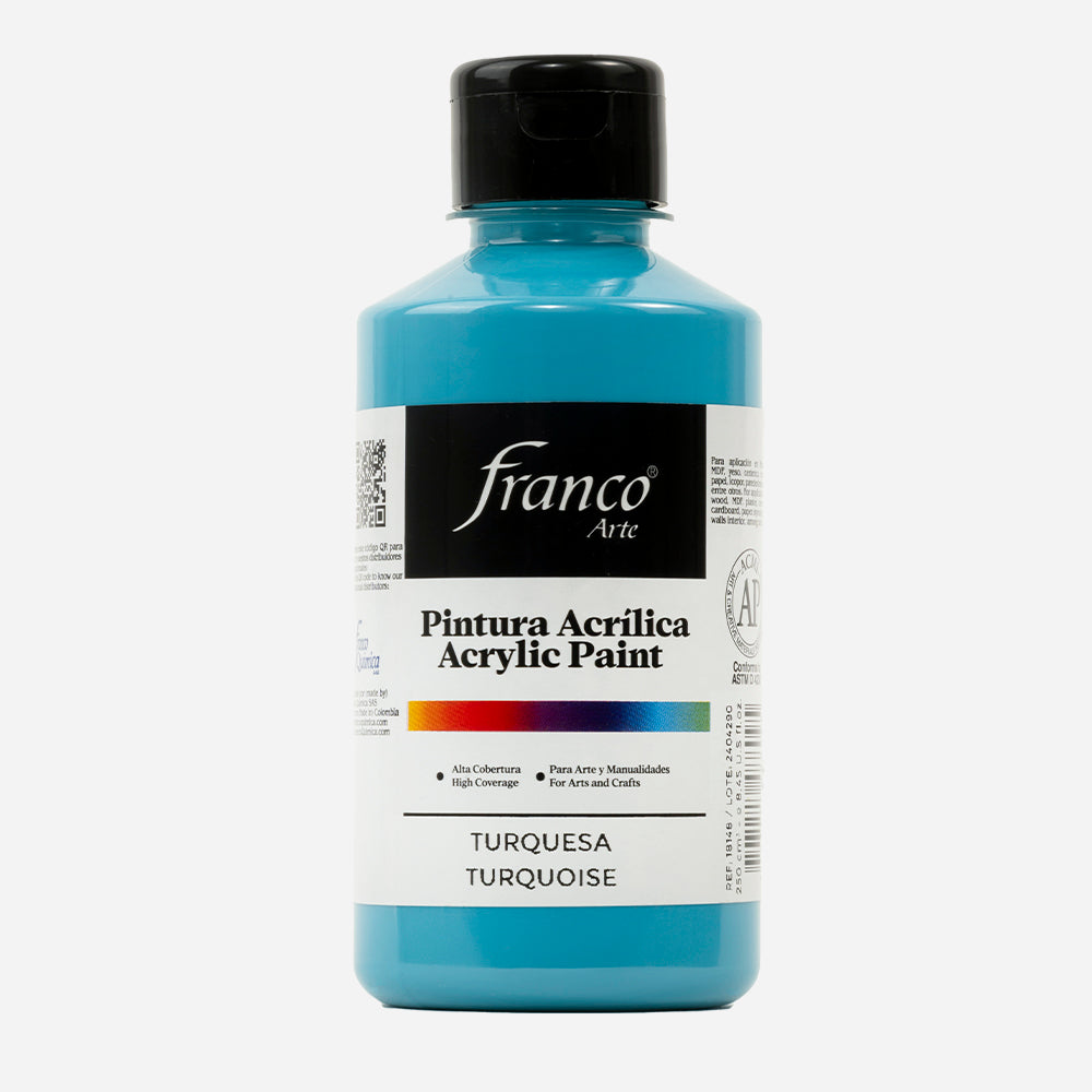 Pintura Acrílica Turquesa