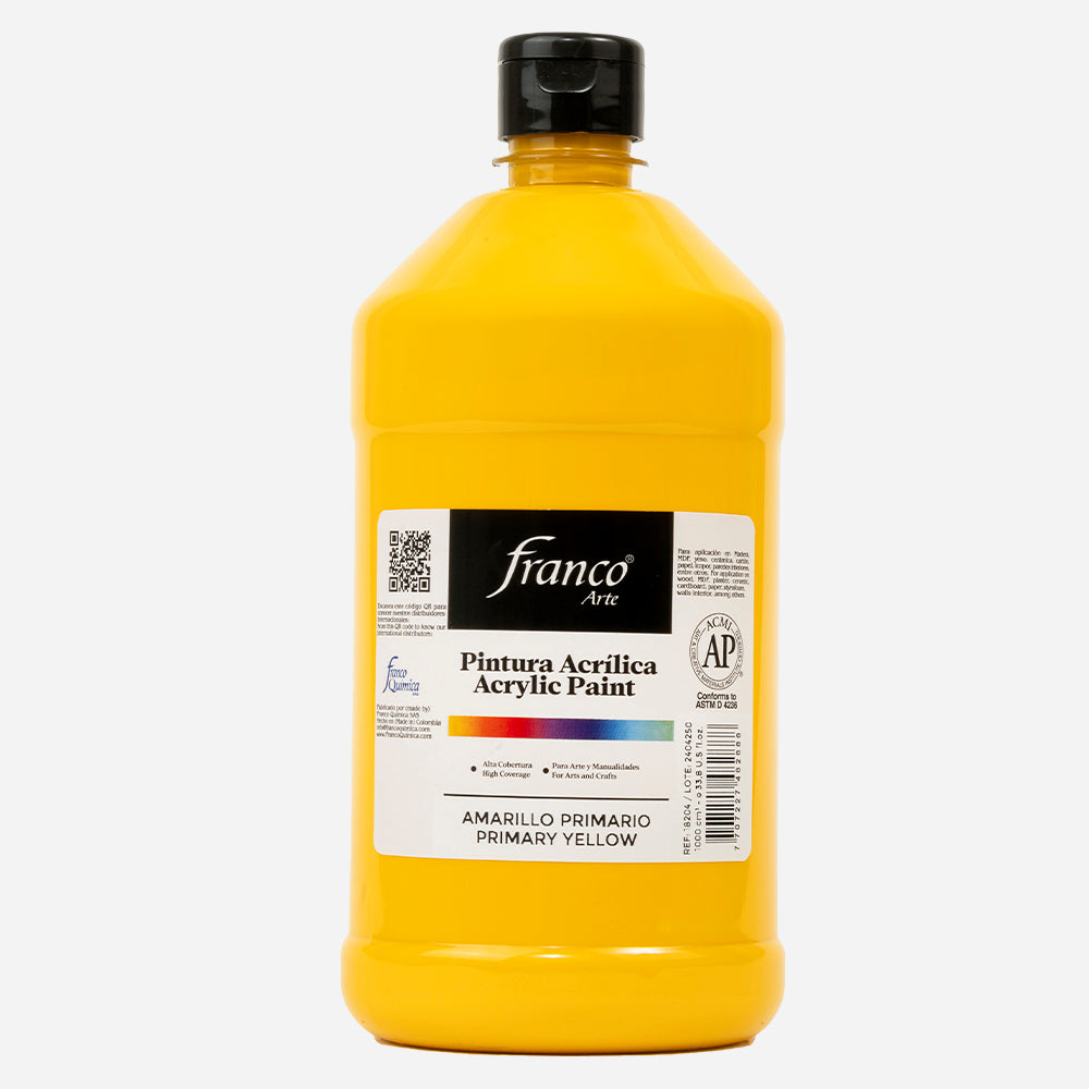 Pintura Acrílica Amarillo Primario