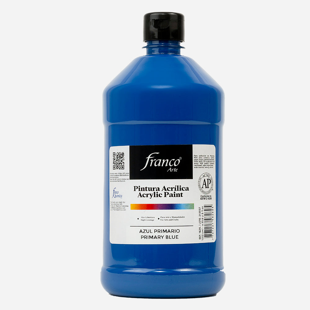 Pintura Acrílica Azul Primario