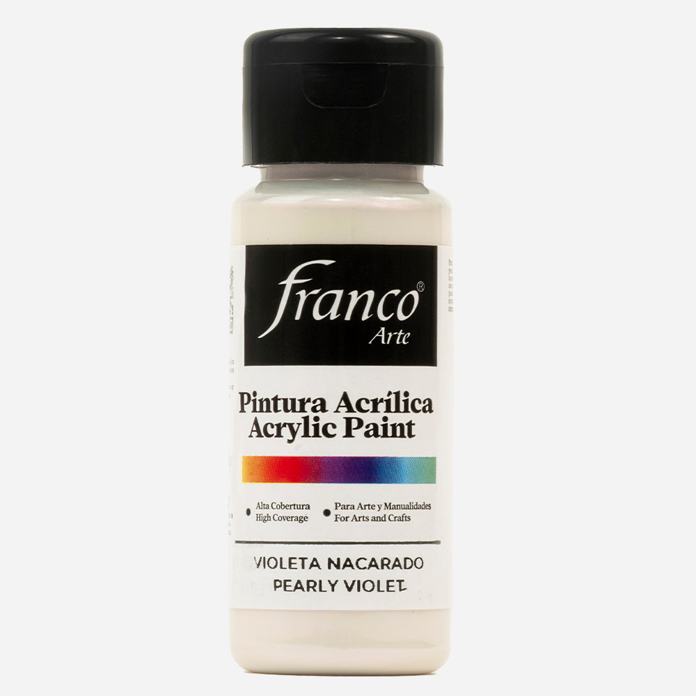 Pintura Acrílica Violeta Nacarado