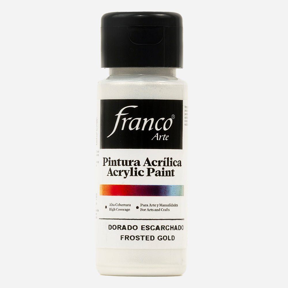 Pintura Acrílica Dorado Escarchado