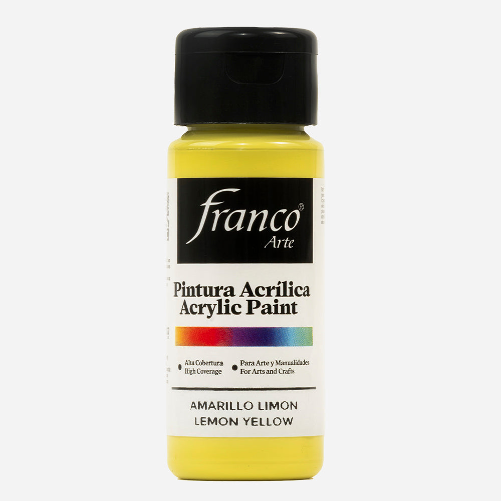 Pintura Acrilica Amarillo Limón