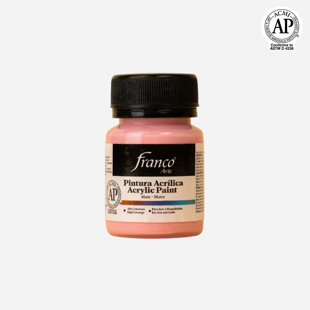 Pintura Acrilica Rosa Francés