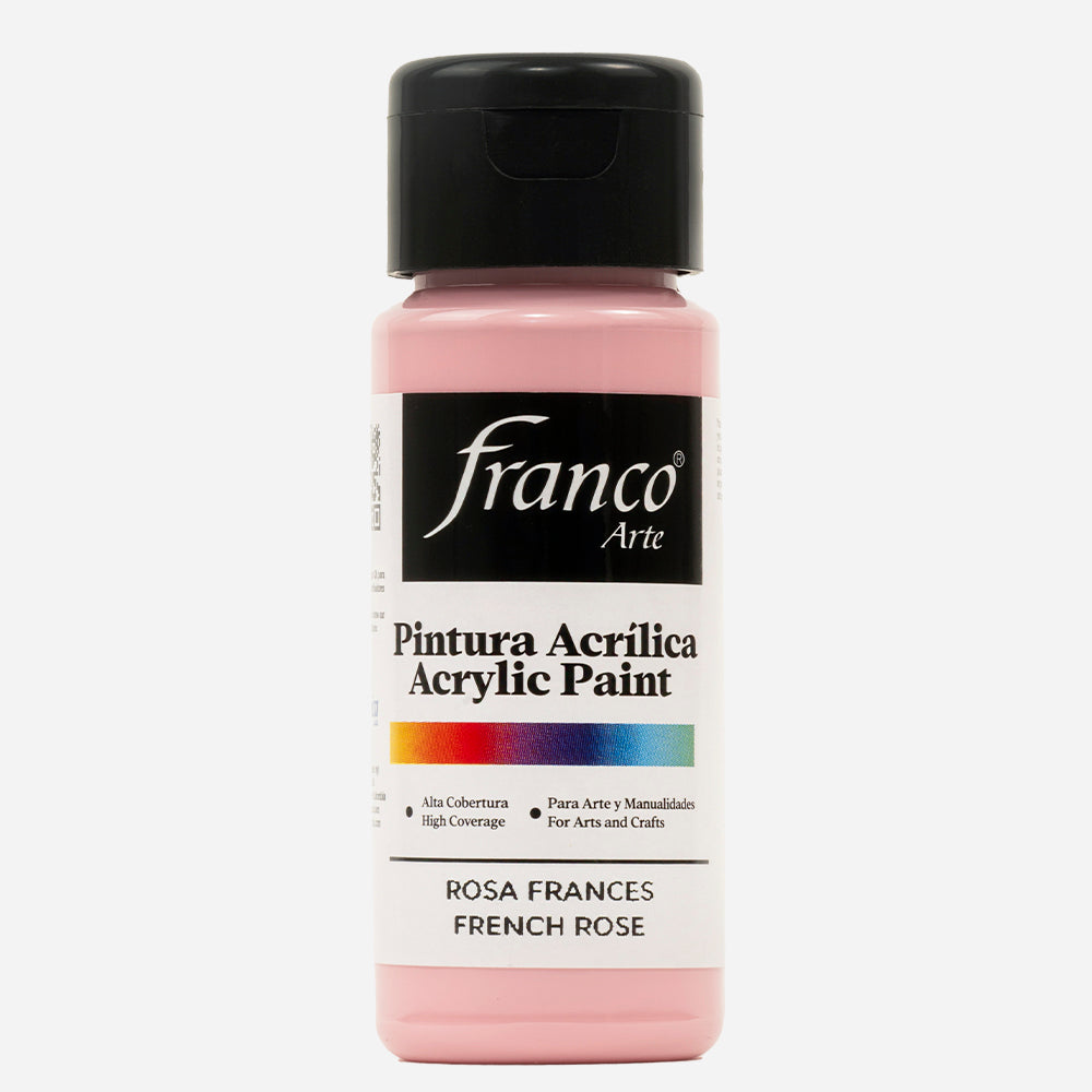 Pintura Acrilica Rosa Francés