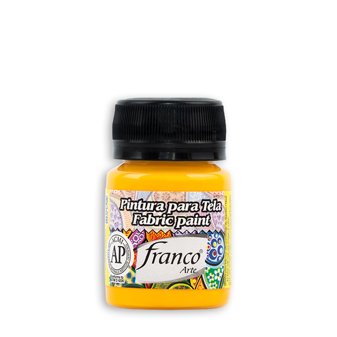 Pintura Tela Amarillo Primario