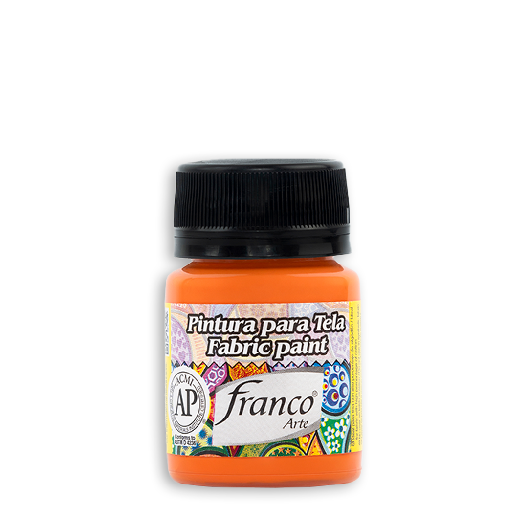 Pintura Tela Naranja