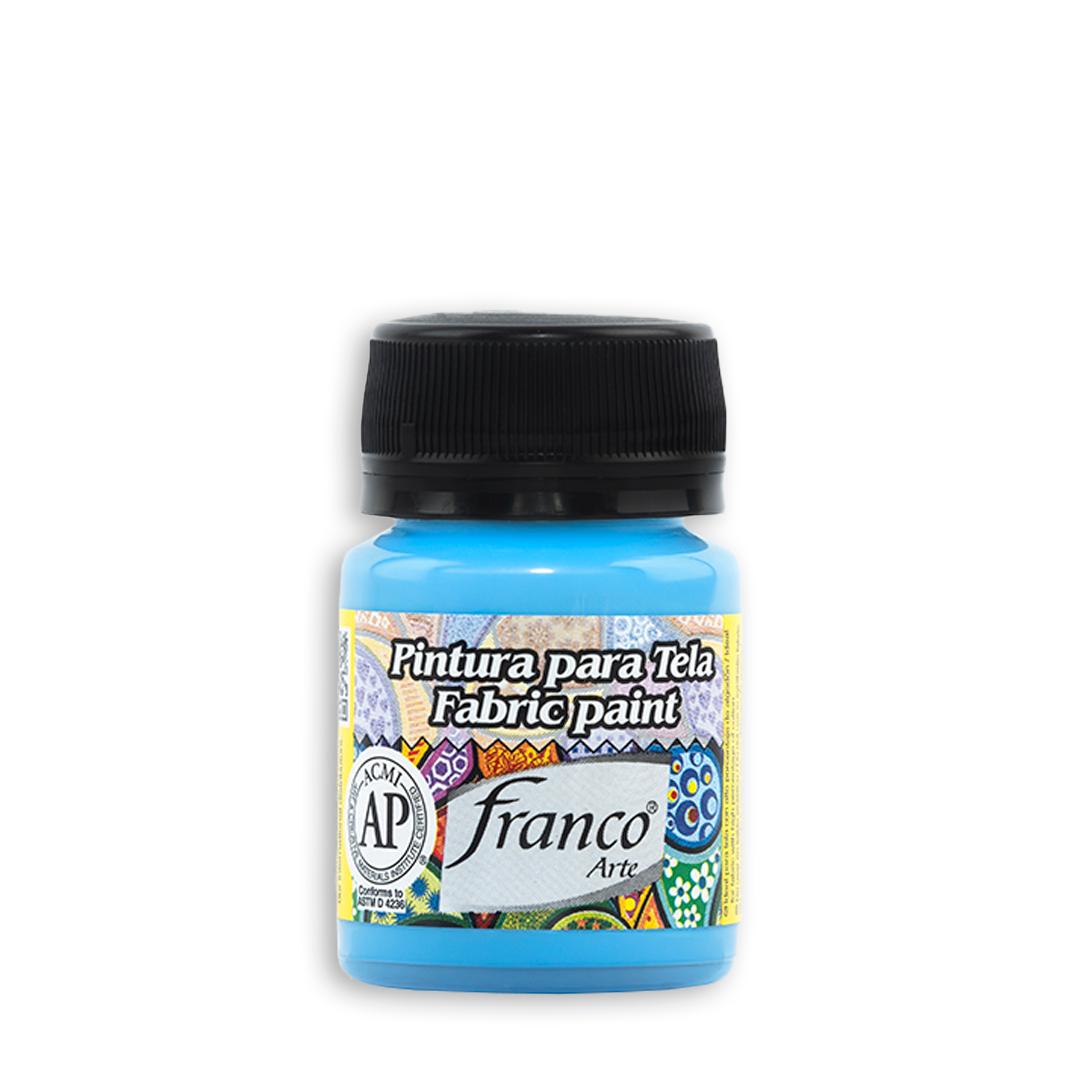 Pintura Tela Azul Bebé