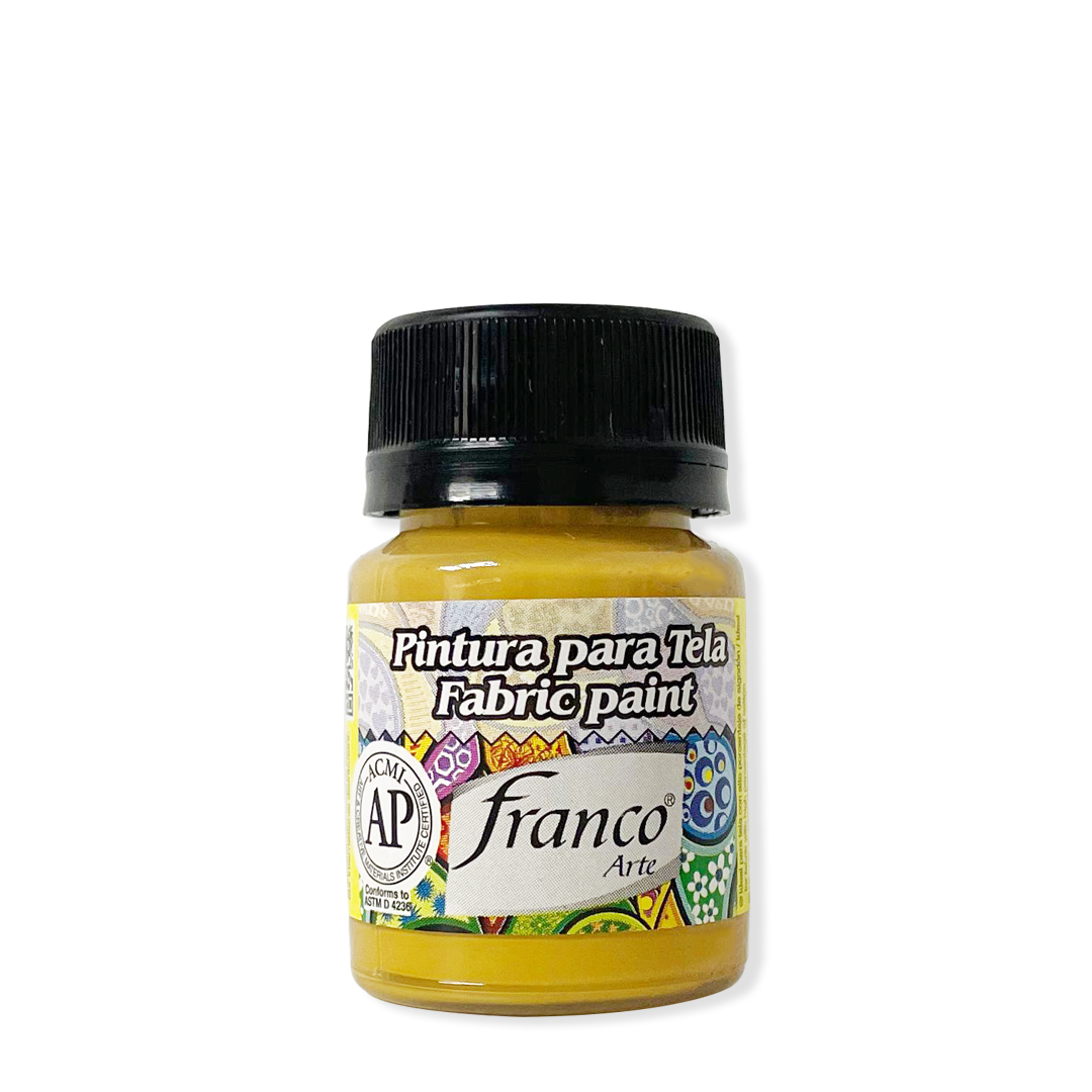 Pintura Tela Amarillo Ocre