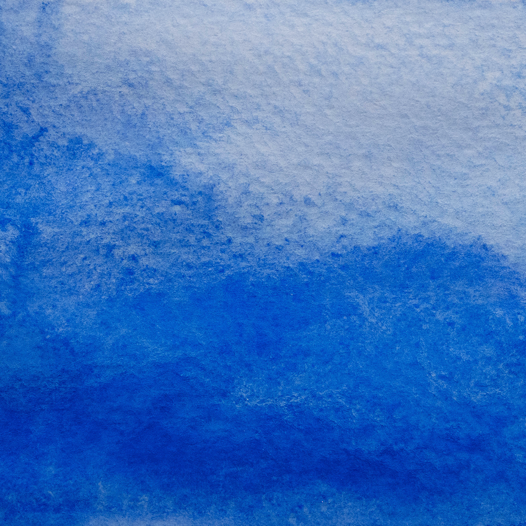 Acuarela Tono Azul Cobalto
