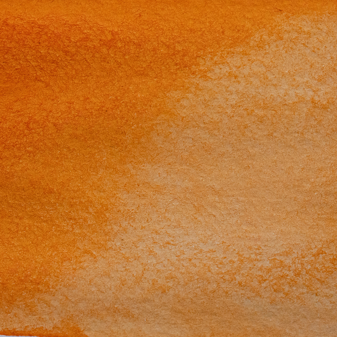 Acuarela Tono Naranja Cadmio