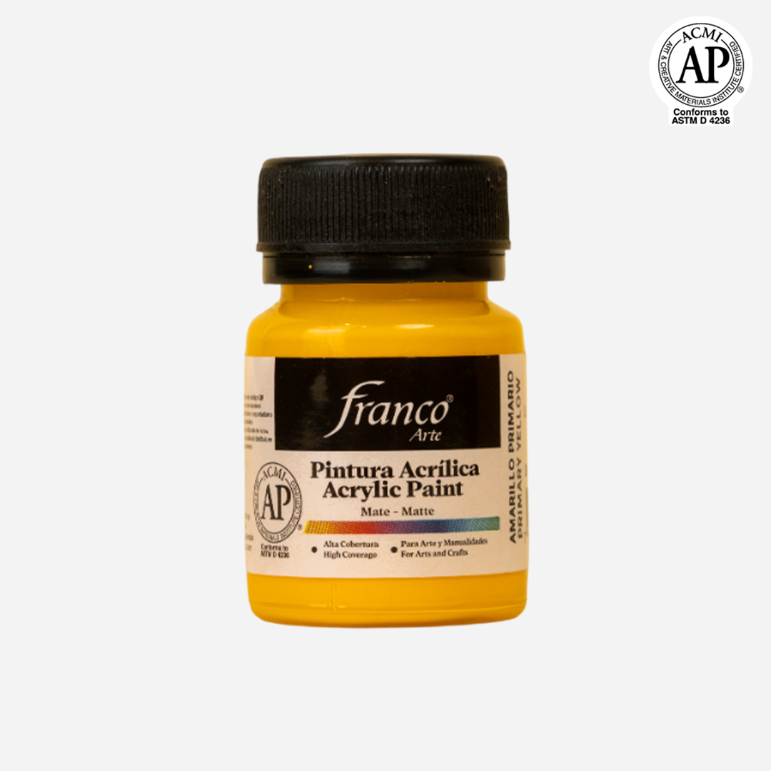 Pintura Acrílica Amarillo Primario
