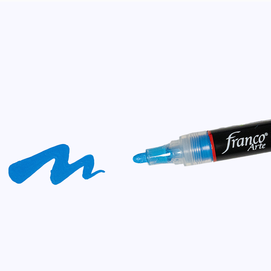 Marcador Acrílico Azul Cielo