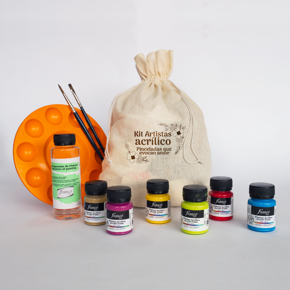 Artistas de la Pintura Acrílica - Kit regalo para artistas de la Pintura Acrílica