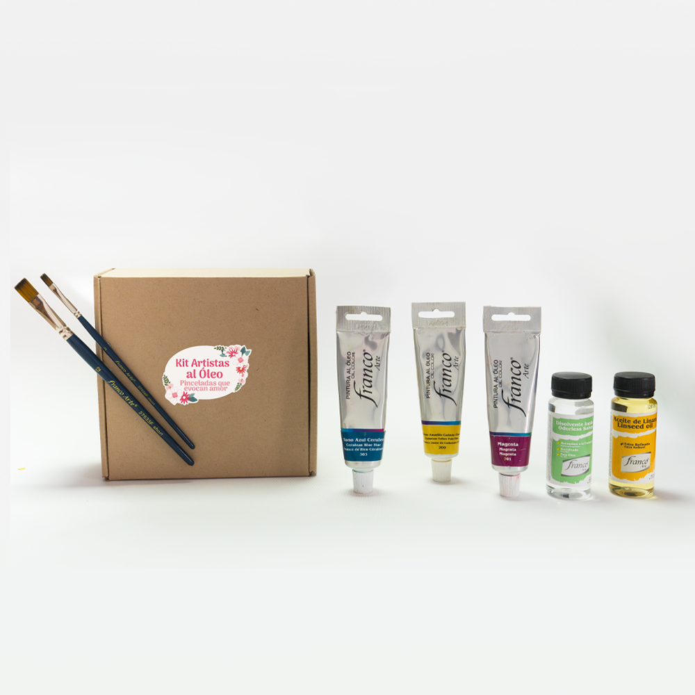 Artistas al Óleo - Kit regalo para artistas al Óleo