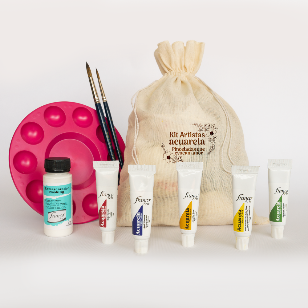 Artistas de Acuarela - Kit regalo para artistas de Acuarela