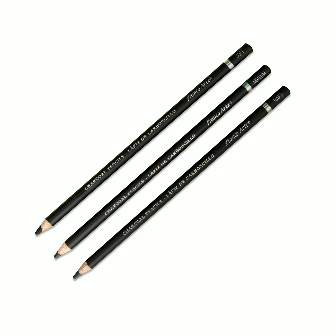 Lápiz de Carboncillo - 12 Unds