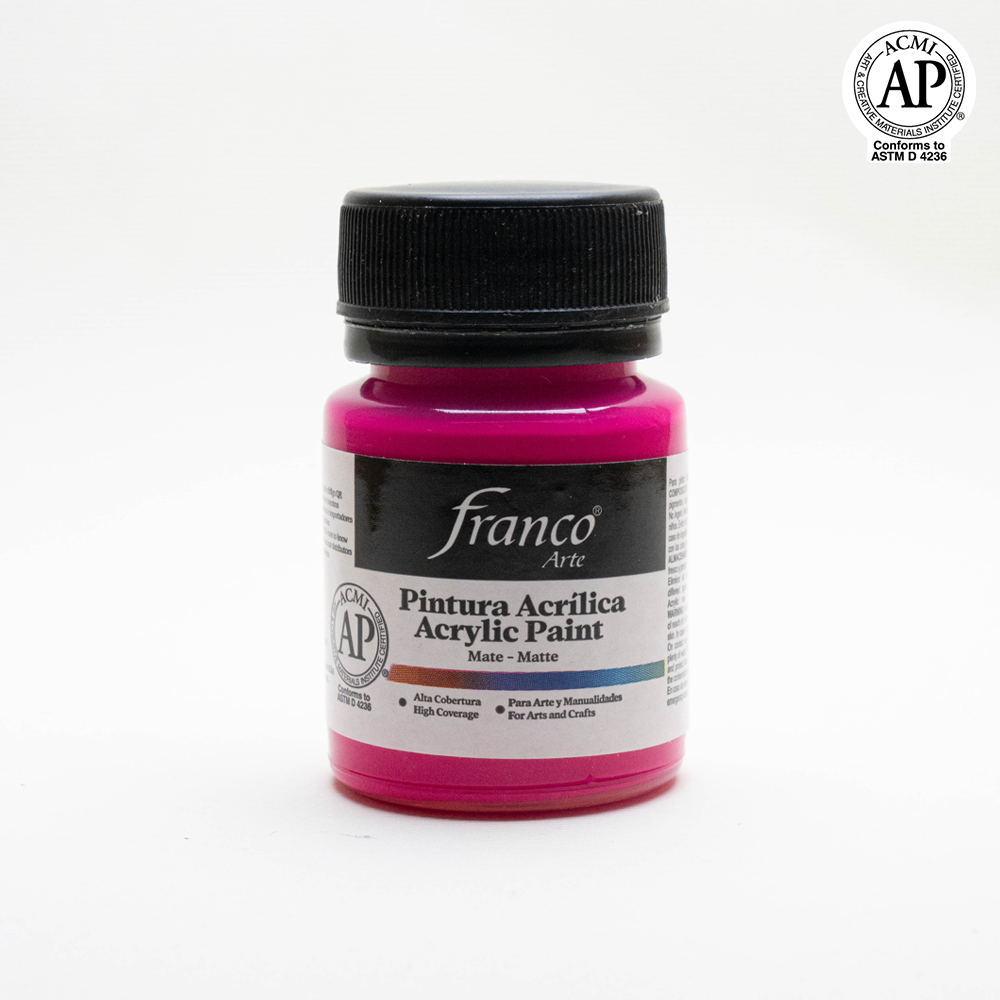 Pintura Acrílica Magenta Fluorescente