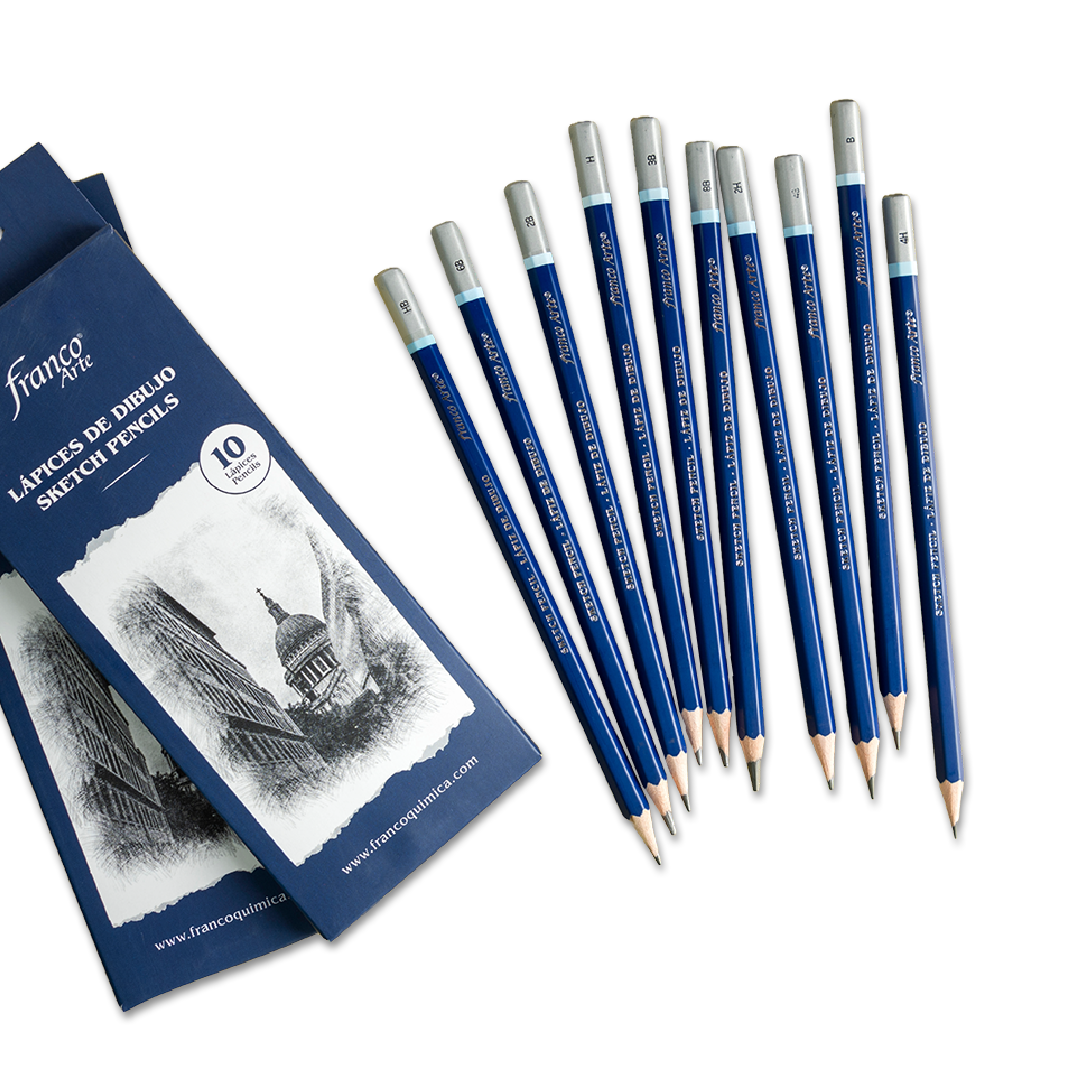 Set Lápices De Dibujo - 10 Unidades