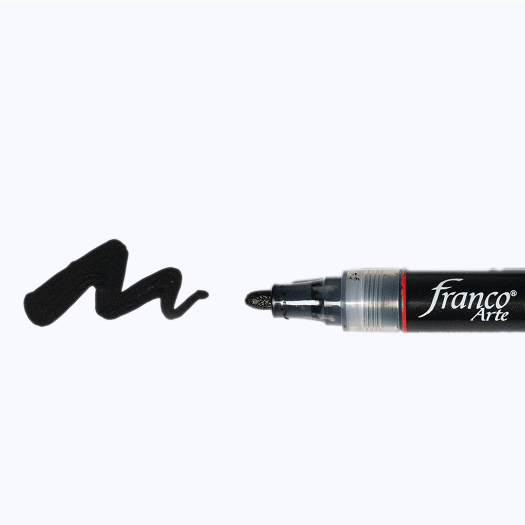 Marcador Acrílico Negro