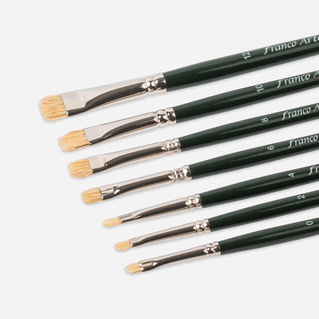 Pinceles Escalonados Planos