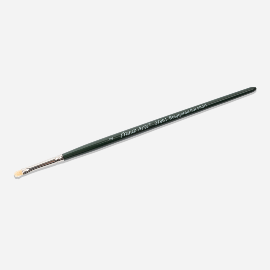 Pinceles Escalonados Planos