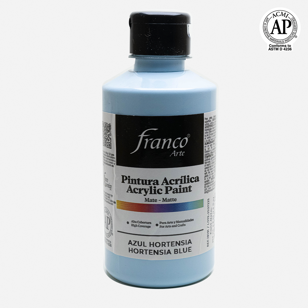 Pintura Acrílica Azul Hortensia