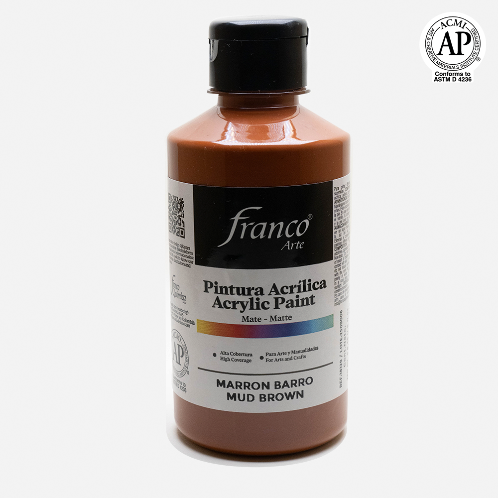 Pintura Acrílica Marrón Barro