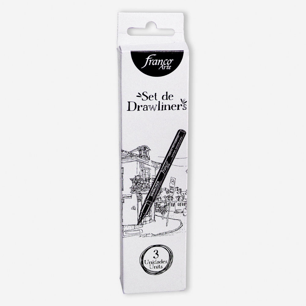 Set Drawliners 3 Unidades