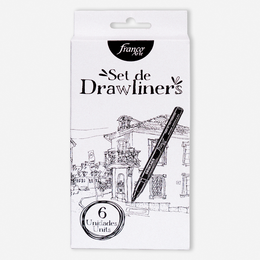 Set Drawliners 6 Unidades