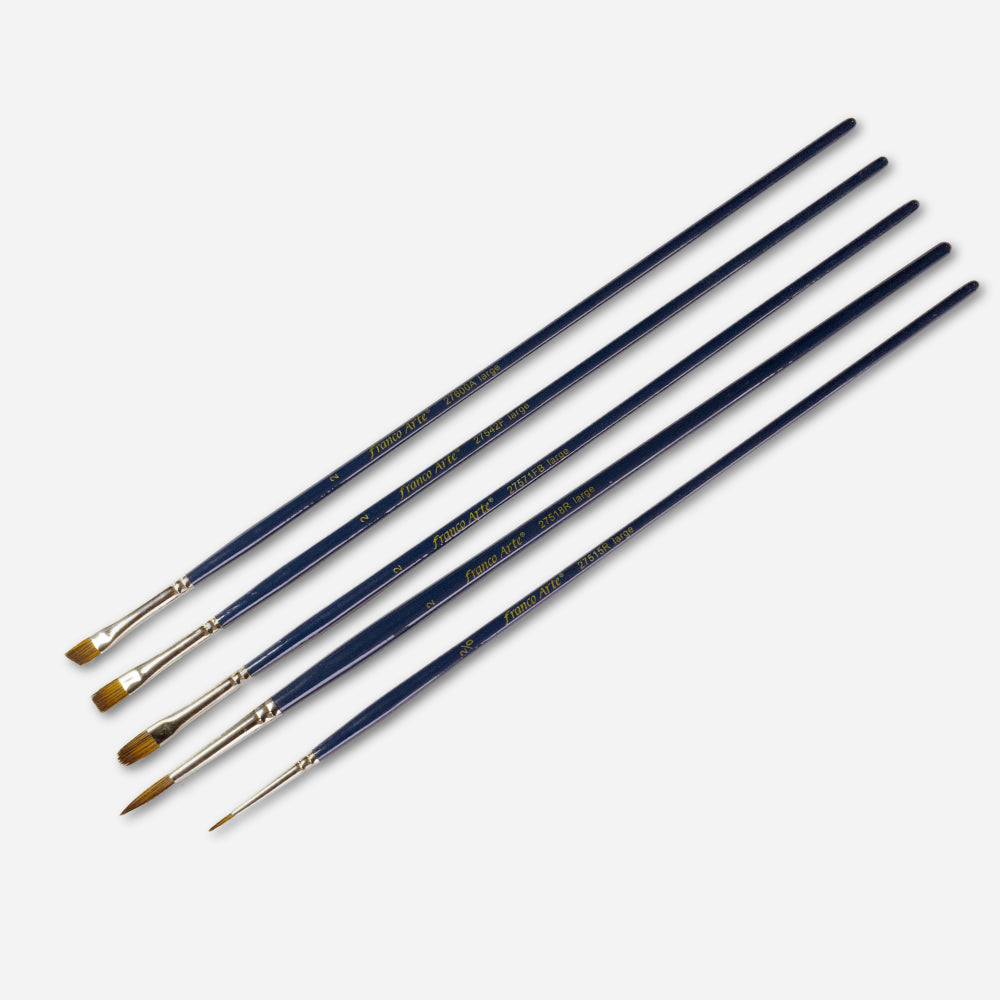 Set Pinceles Largos # 6