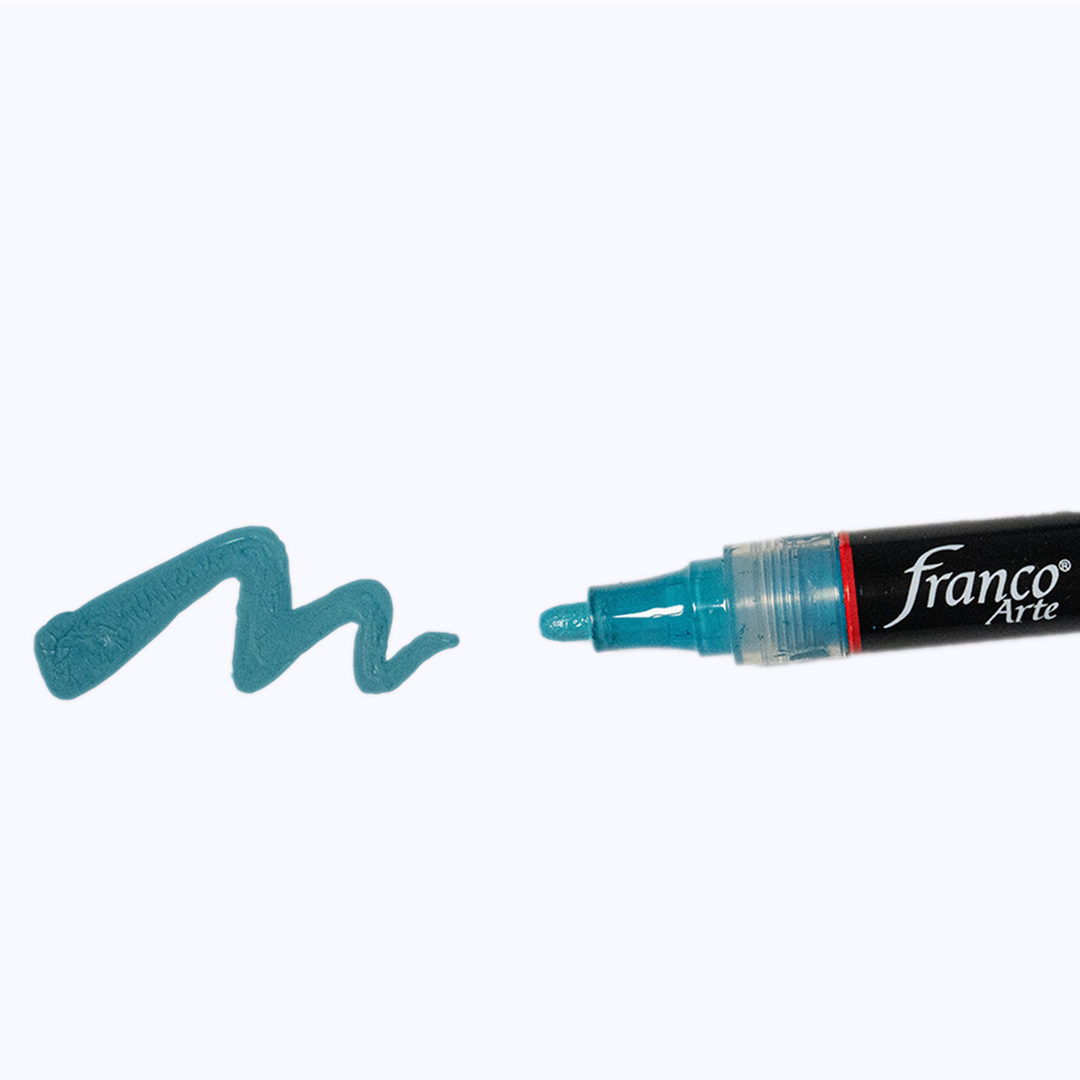 Marcador Acrílico Turqueza Oscuro